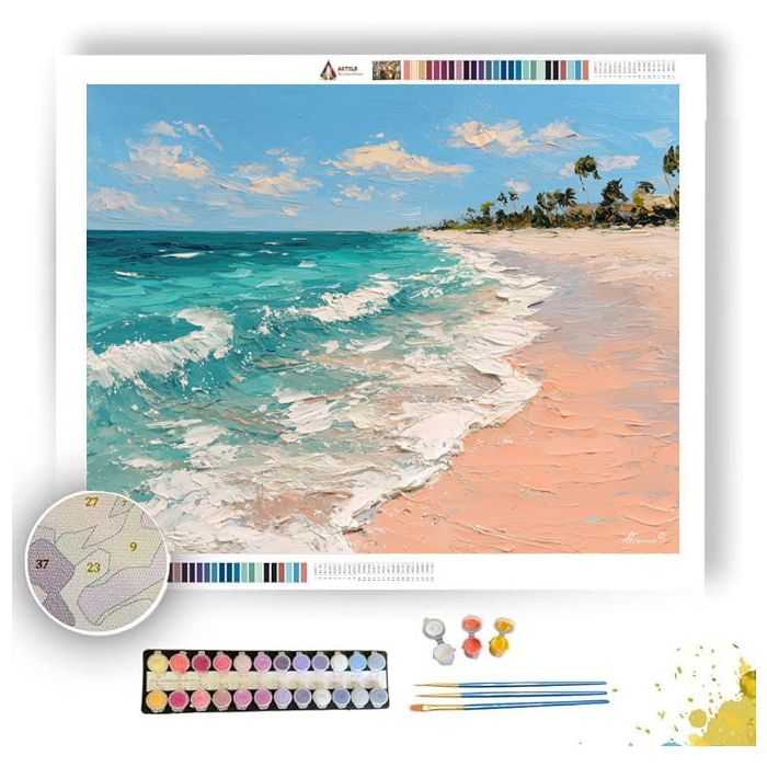 CORAL SHORE - Paint by Numbers Full Kit