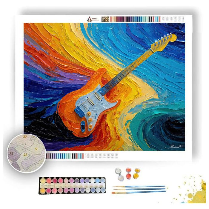 GUITAR DREAM - Paint by Numbers Full Kit