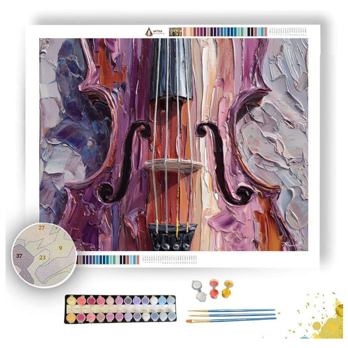 CELLO HARMONY - Paint by Numbers Full Kit