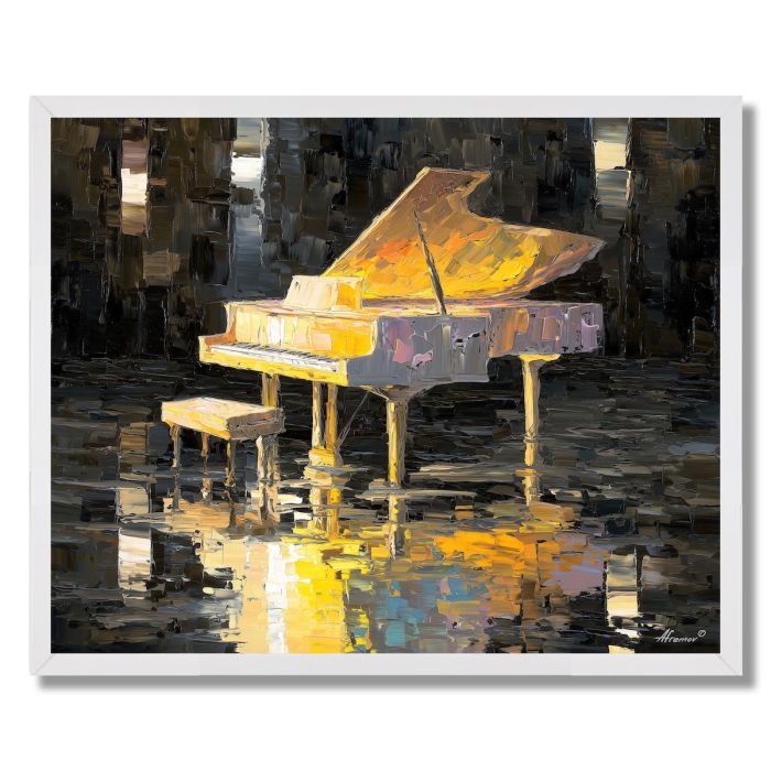 PIANO LIGHT - FRAMED