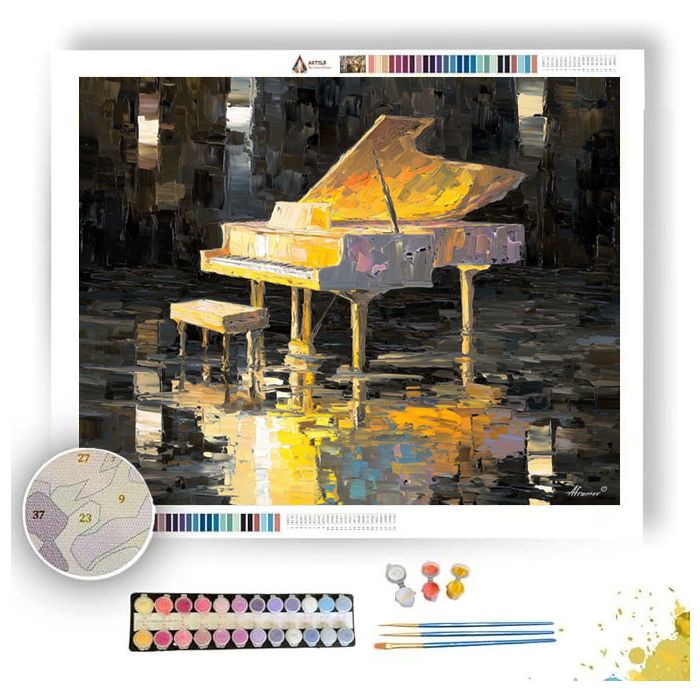 PIANO LIGHT - Paint by Numbers Full Kit