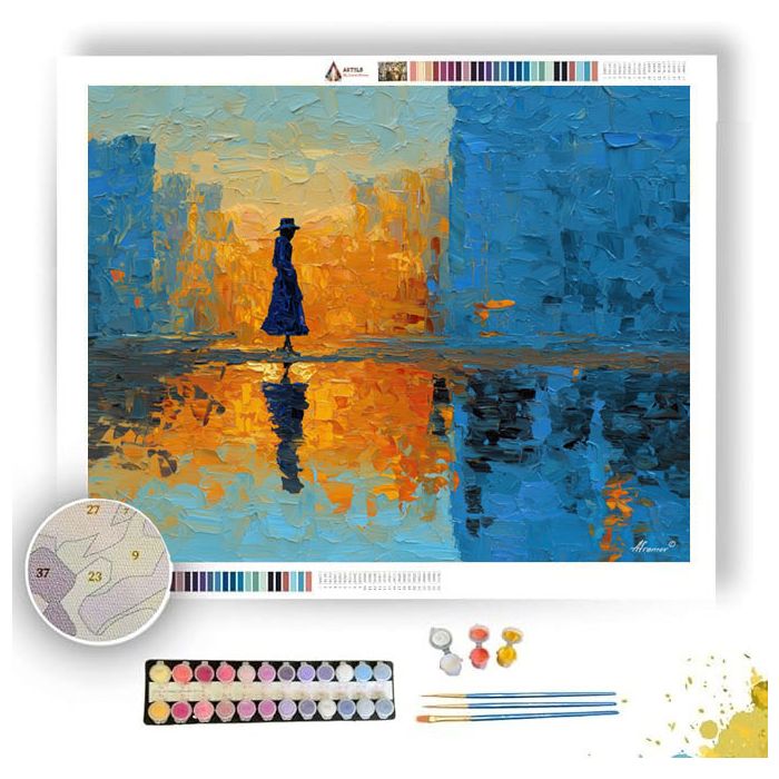 BLUE COAT WALKER - Paint by Numbers Full Kit