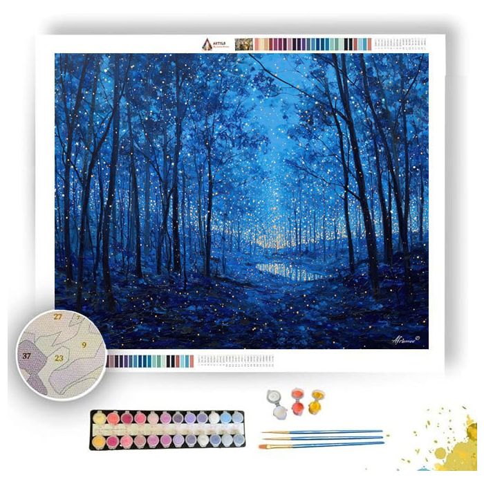 STARRY CLEARING - Paint by Numbers Full Kit