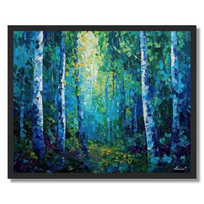 RAINLIGHT FOREST - FRAMED