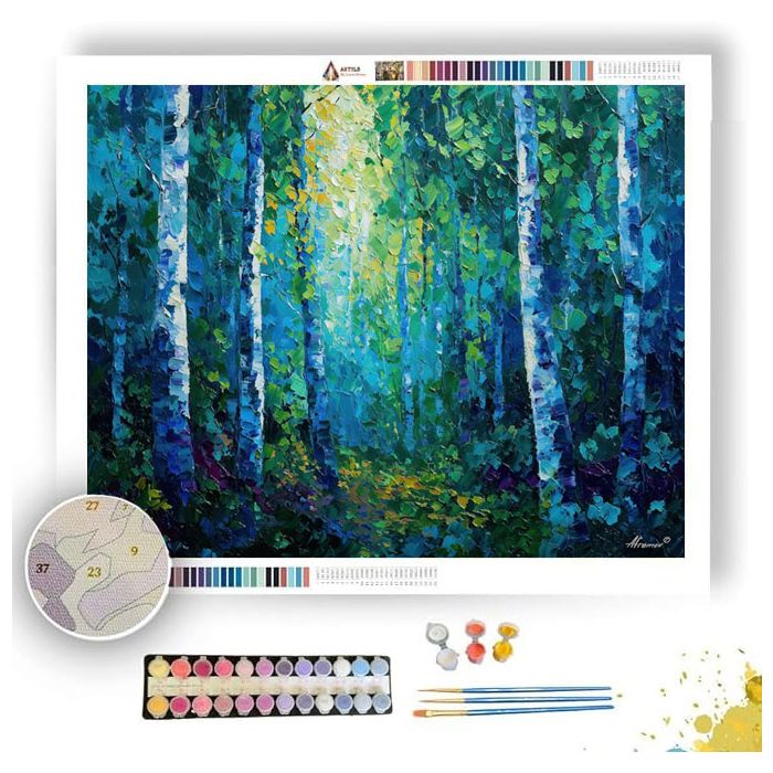 RAINLIGHT FOREST - Paint by Numbers Full Kit