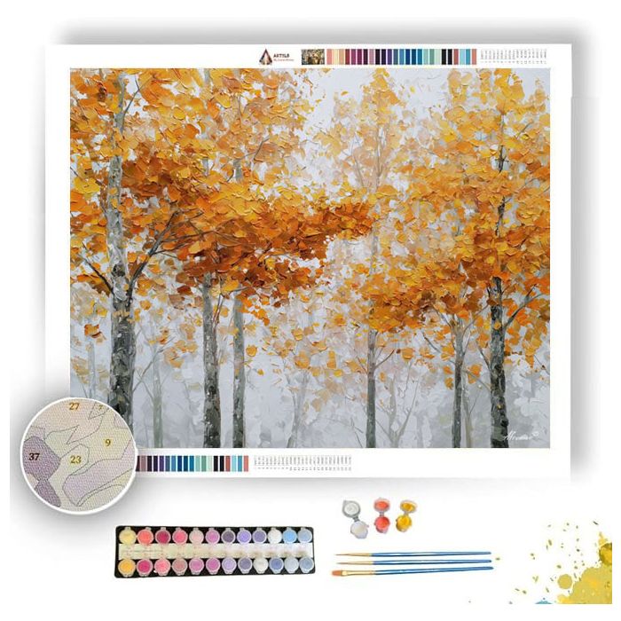 AUTUMN VEIL - Paint by Numbers Full Kit