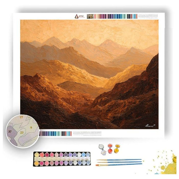 GOLDEN RIDGE - Paint by Numbers Full Kit