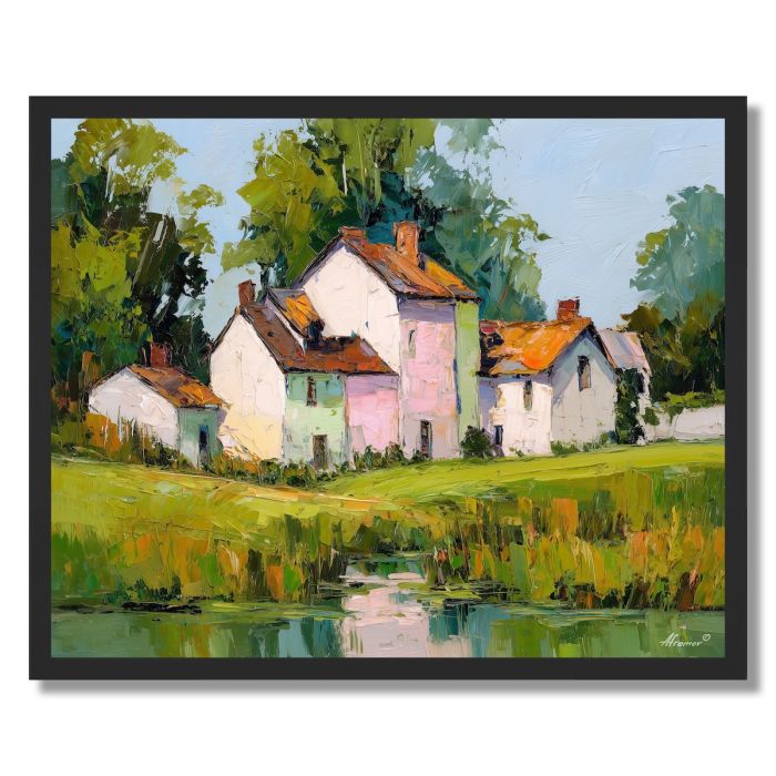PASTEL COUNTRY - FRAMED