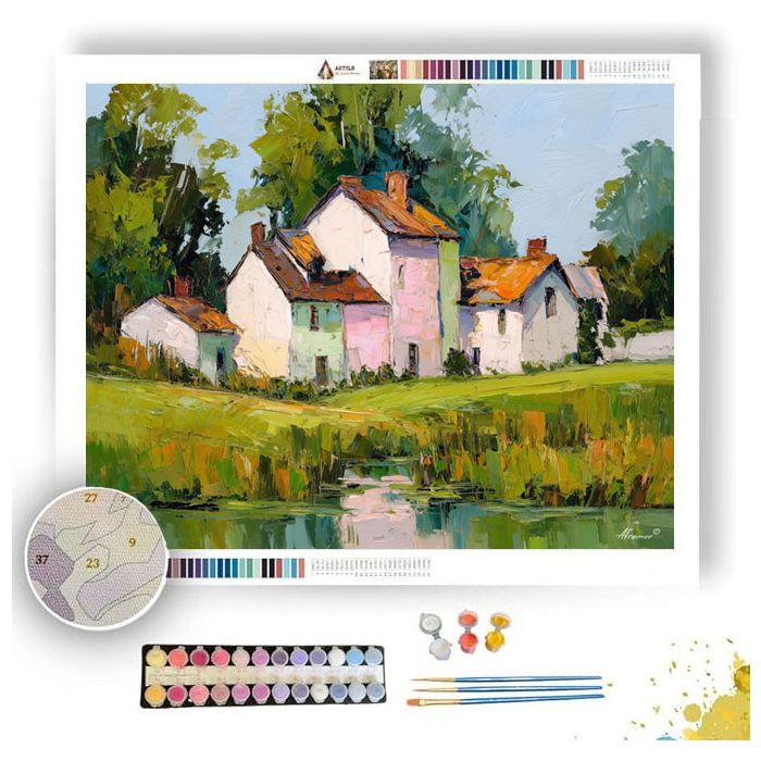 PASTEL COUNTRY - Paint by Numbers Full Kit