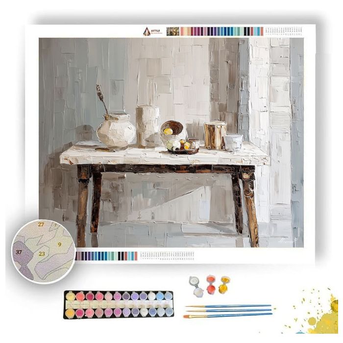 VINTAGE TABLE - Paint by Numbers Full Kit