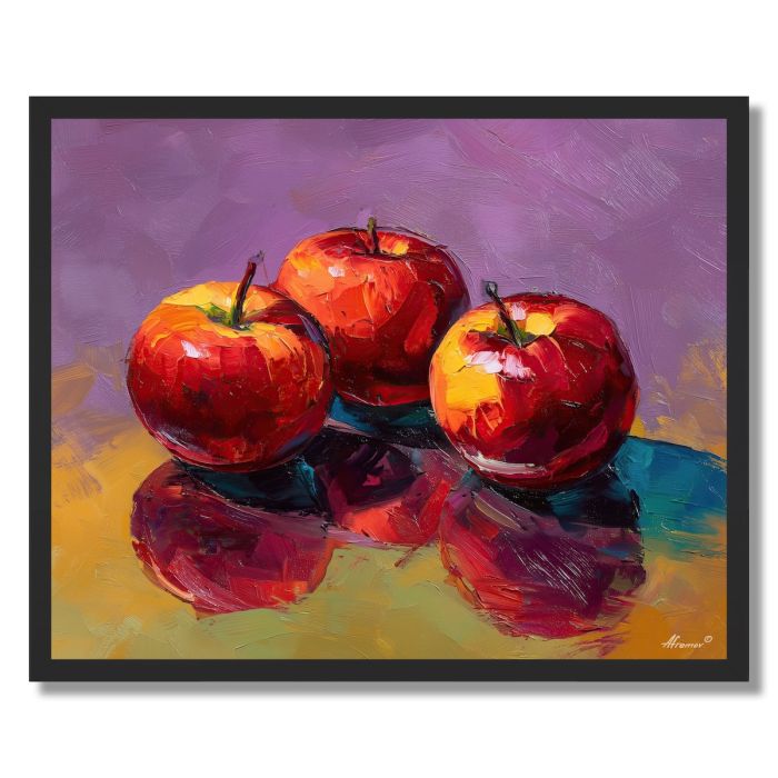RED APPLES - FRAMED