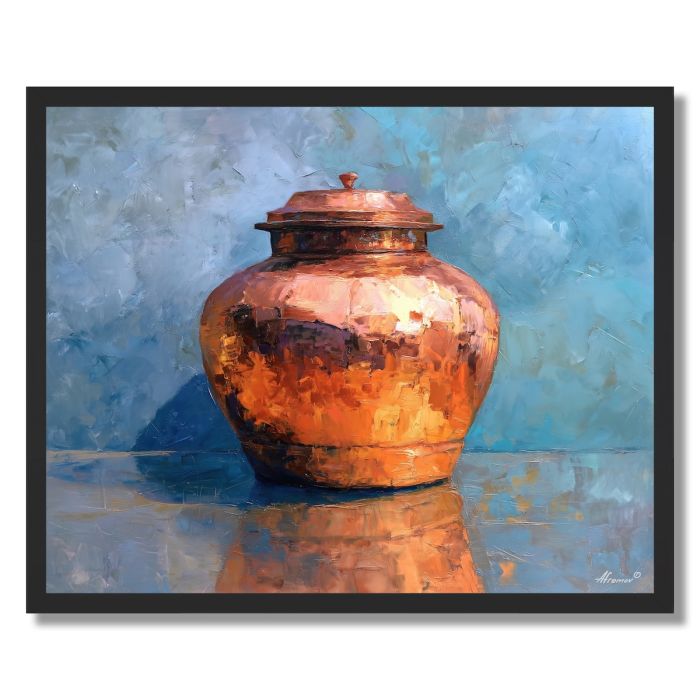COPPER JAR - FRAMED