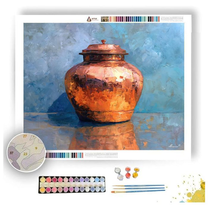COPPER JAR - Paint by Numbers Full Kit