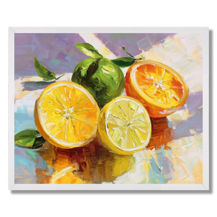 CITRUS TABLE - FRAMED