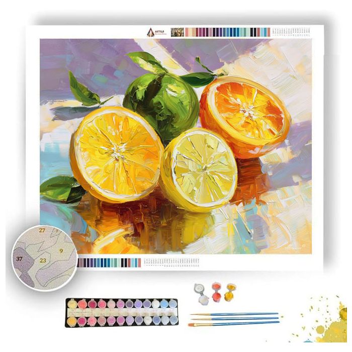 CITRUS TABLE - Paint by Numbers Full Kit