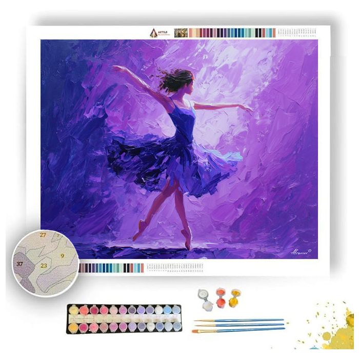 VIOLET STAGE - Paint by Numbers Full Kit
