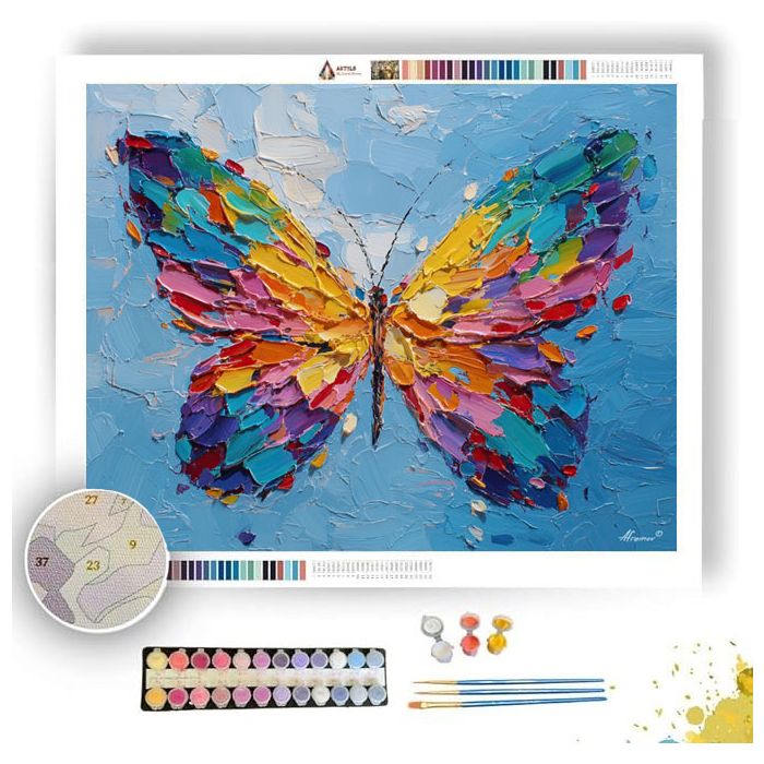 BUTTERFLY DREAM - Paint by Numbers Full Kit