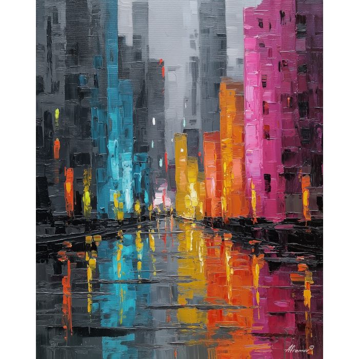 CITY IN COLOR BAND B&W