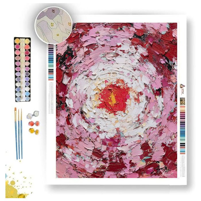 RED MEMORY - Paint by Numbers Full Kit