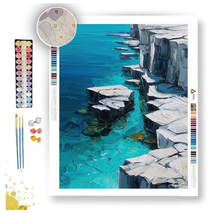 SILENT BAY B&W - Paint by Numbers Full Kit