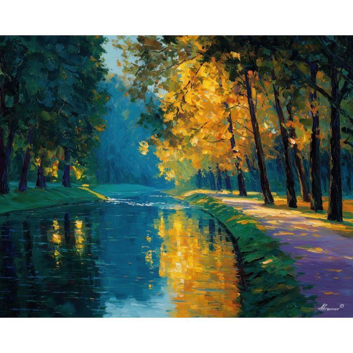 LIGHT OVER RIVER