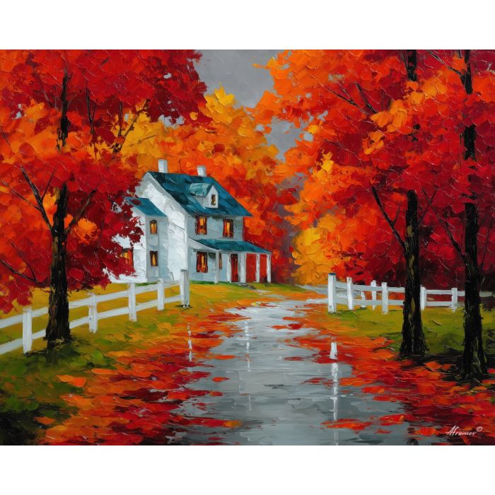 AUTUMN FARMHOUSE