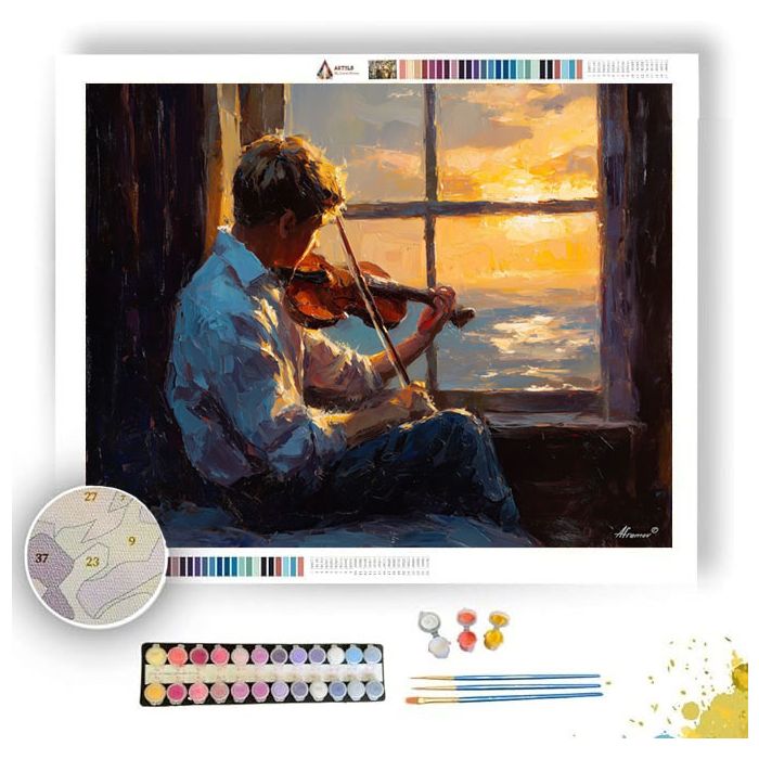 VIOLIN SERENADE - Paint by Numbers Full Kit