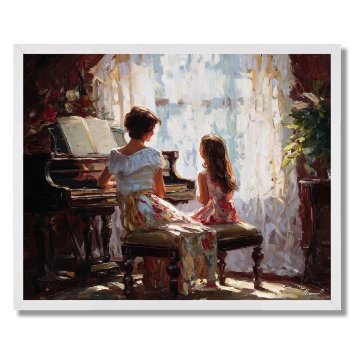 PIANO LESSON - FRAMED