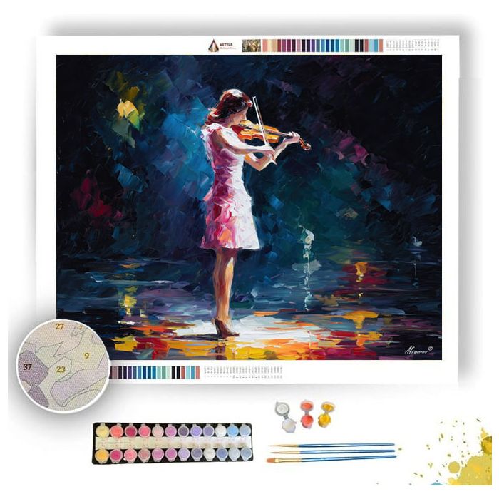 SILENT CONCERT - Paint by Numbers Full Kit