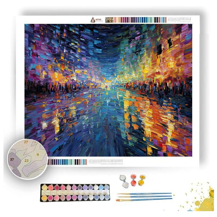 RHYTHM OF NIGHT - Paint by Numbers Full Kit