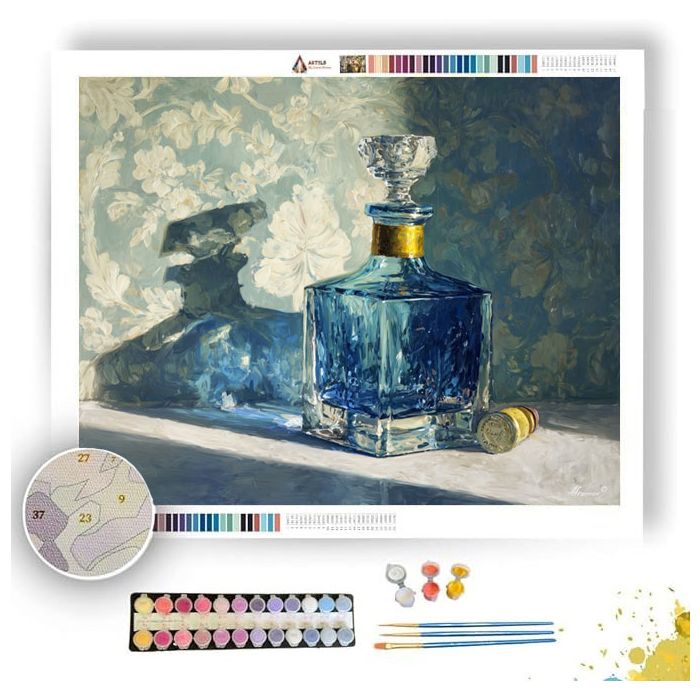 BLUE PARLOR - Paint by Numbers Full Kit