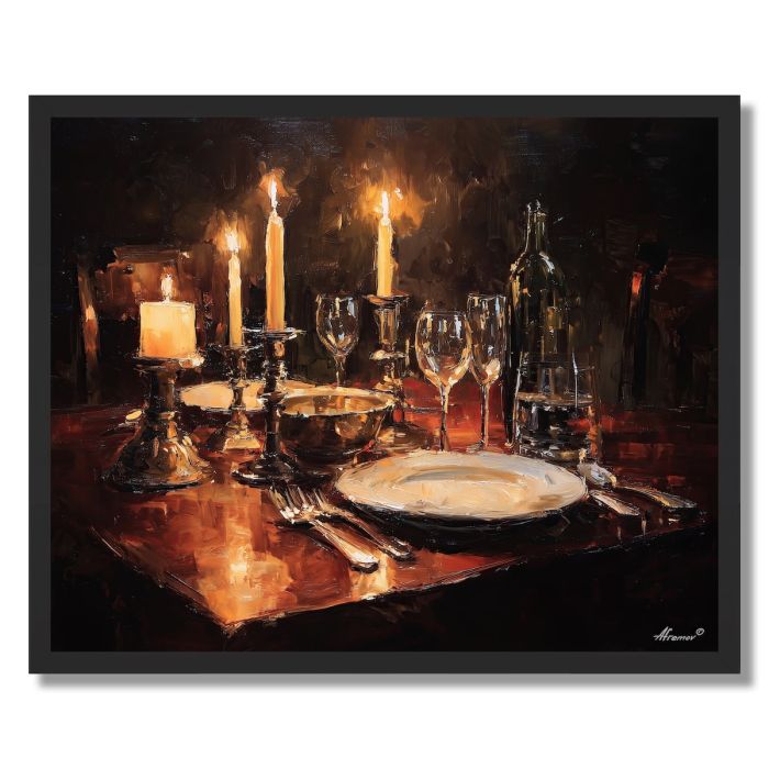 DINING ROOM LIGHT - FRAMED