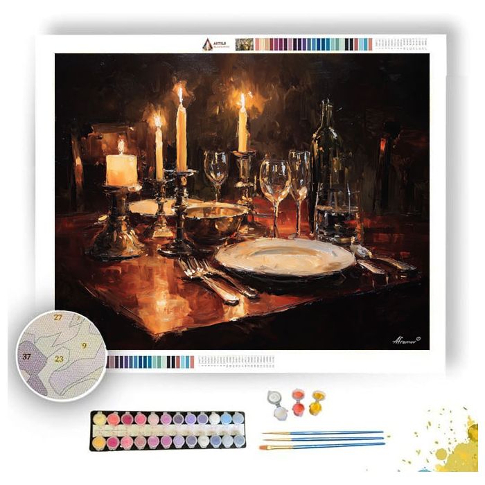 DINING ROOM LIGHT - Paint by Numbers Full Kit