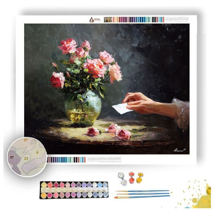 MORNING LETTER - Paint by Numbers Full Kit