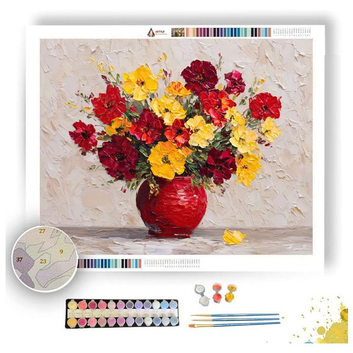 VASE OF COLOR - Paint by Numbers Full Kit