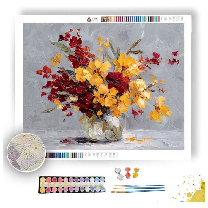AUTUMN BOUQUET - Paint by Numbers Full Kit