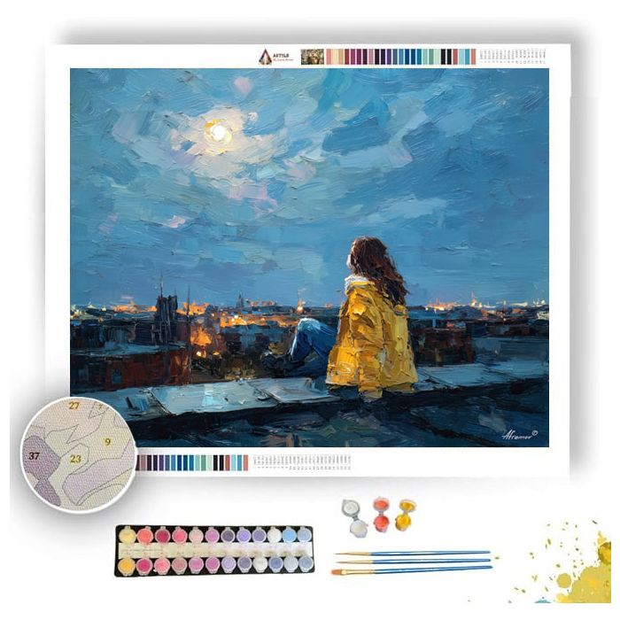 SKETCH OF A DREAM - Paint by Numbers Full Kit