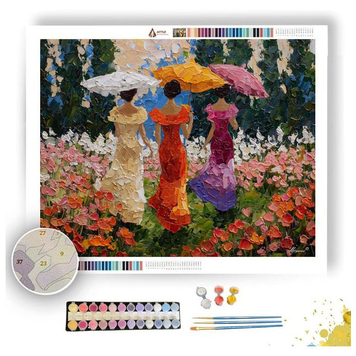 GARDEN SOIREE - Paint by Numbers Full Kit