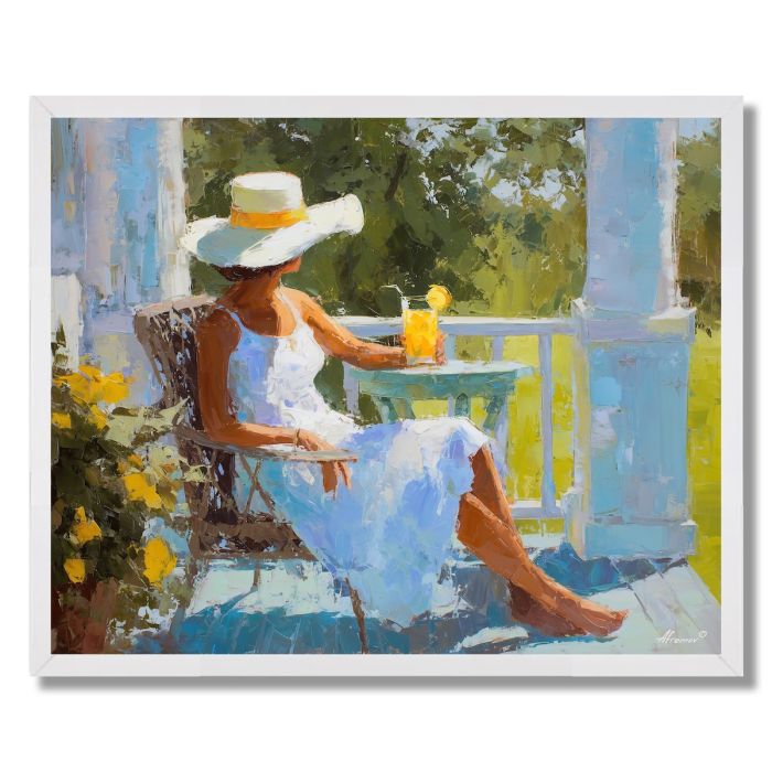 SUMMER PORCH - FRAMED