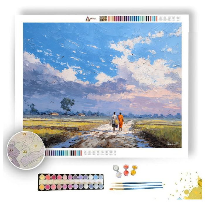 RURAL RETURN - Paint by Numbers Full Kit