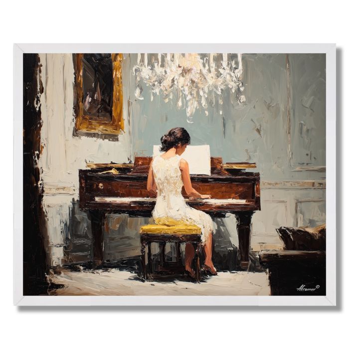 PIANO ROOM - FRAMED