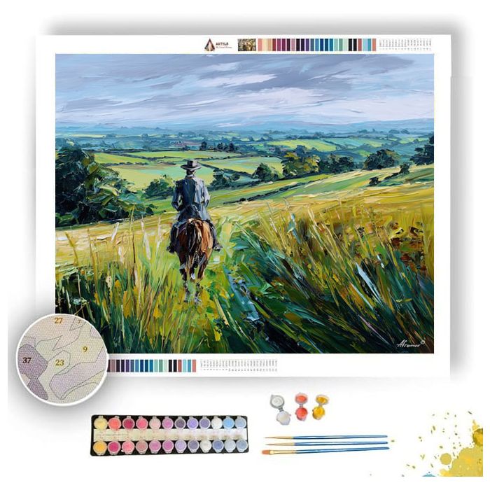 COUNTRY RIDE - Paint by Numbers Full Kit