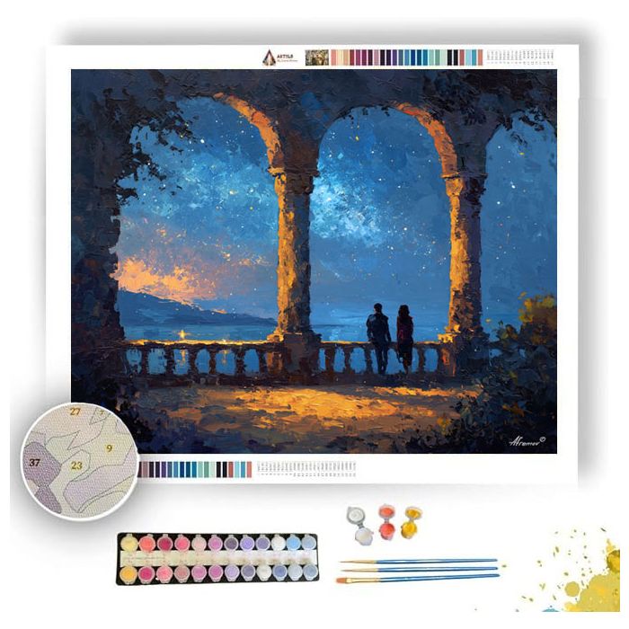 BALCONY CONFESSION - Paint by Numbers Full Kit
