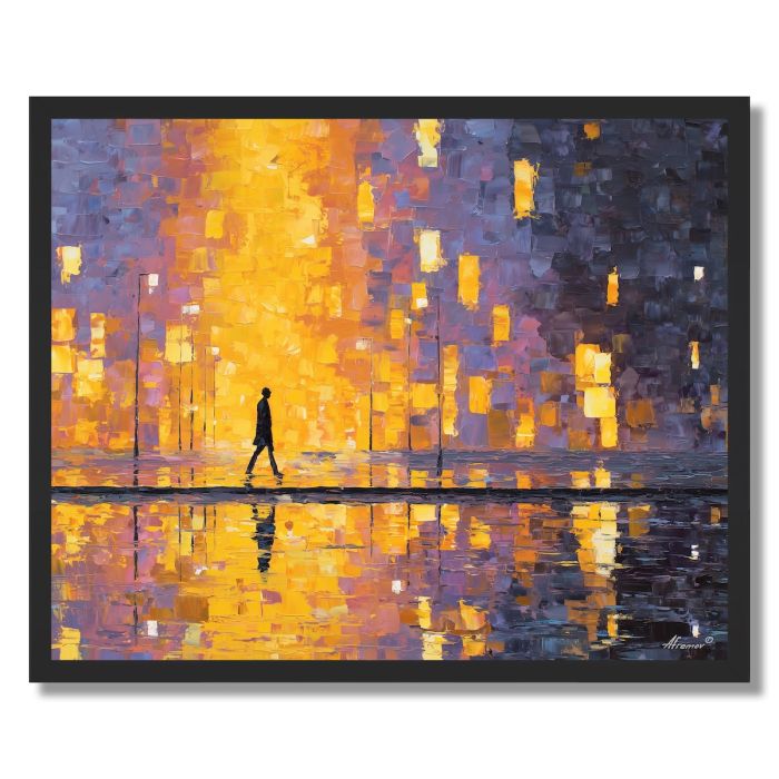 WALK UNDER LIGHT - FRAMED