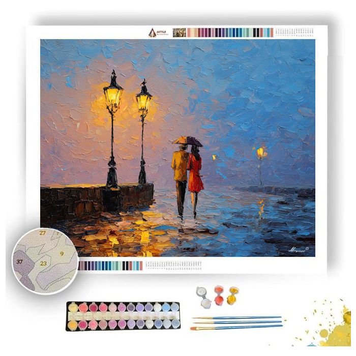 EVENING PROMENADE - Paint by Numbers Full Kit