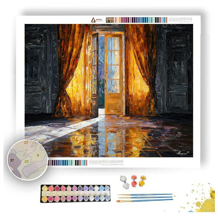 BALLROOM DOORS - Paint by Numbers Full Kit