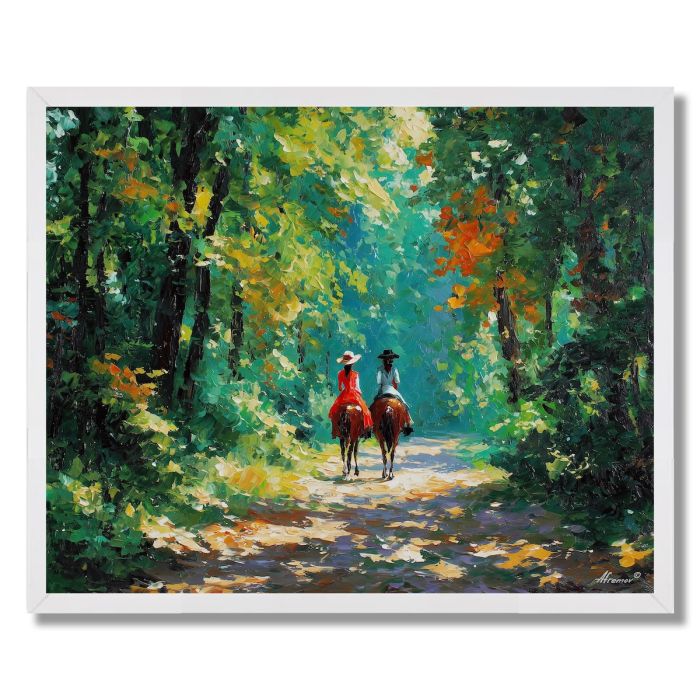 COUNTRYSIDE BRIDLE PATH - FRAMED