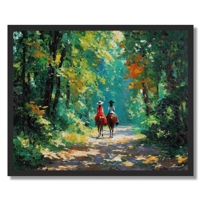 COUNTRYSIDE BRIDLE PATH 2 - FRAMED