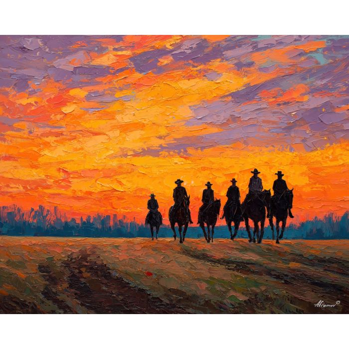 SUNSET TROTTING PATH