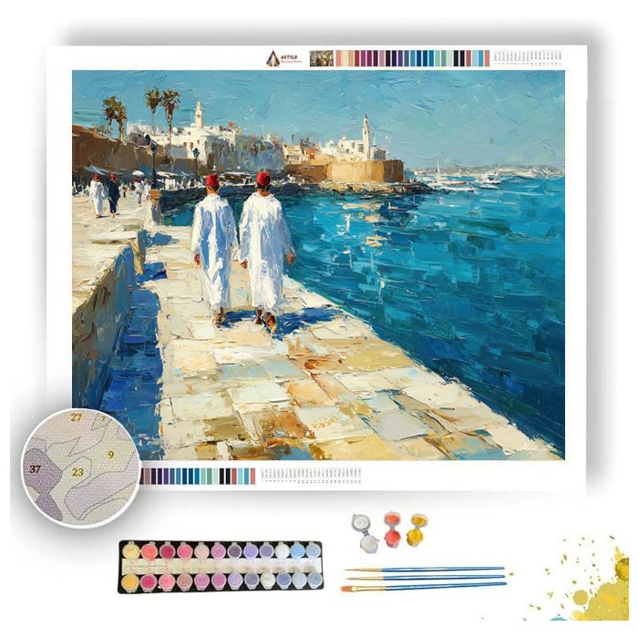 ALEXANDRIA PIER - Paint by Numbers Full Kit